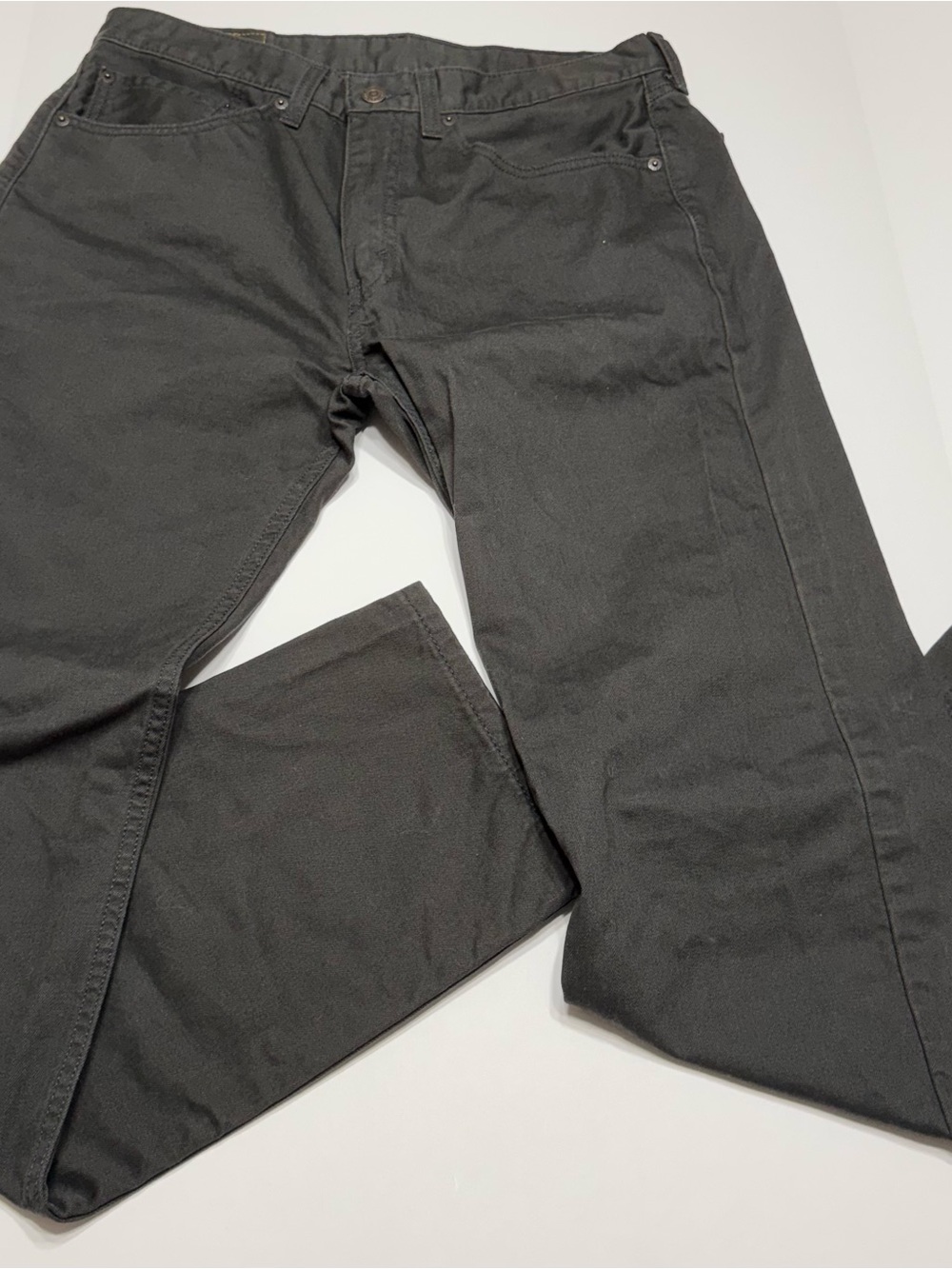 Levi's Men's Black Straight-Leg Chinos